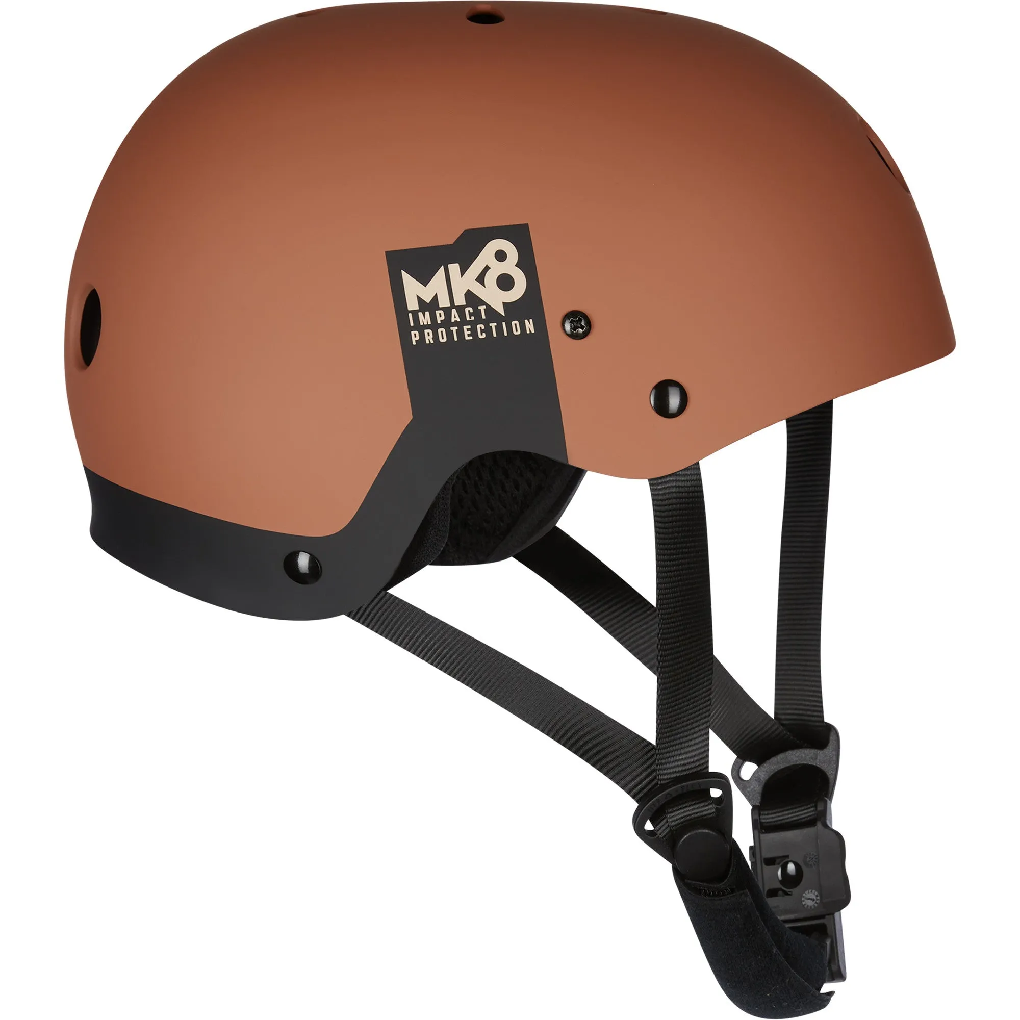 Mystic MK8 X Kitesurfing Wakeboarding Helmet - Rusty Red