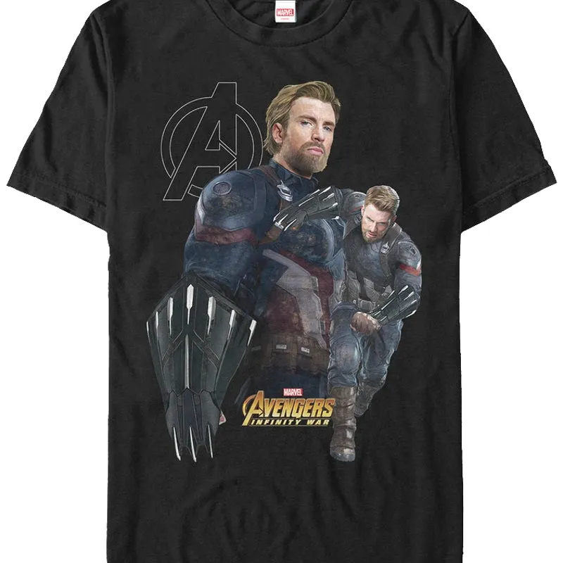 New Shield Captain America T-Shirt