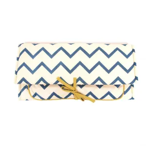 Nobodinoz Changing Pad Zigzag Blue