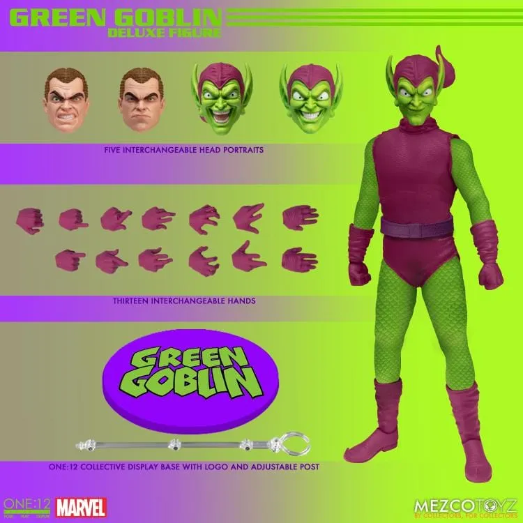 One:12 Collective Marvel Green Goblin Deluxe Edition Action Figure