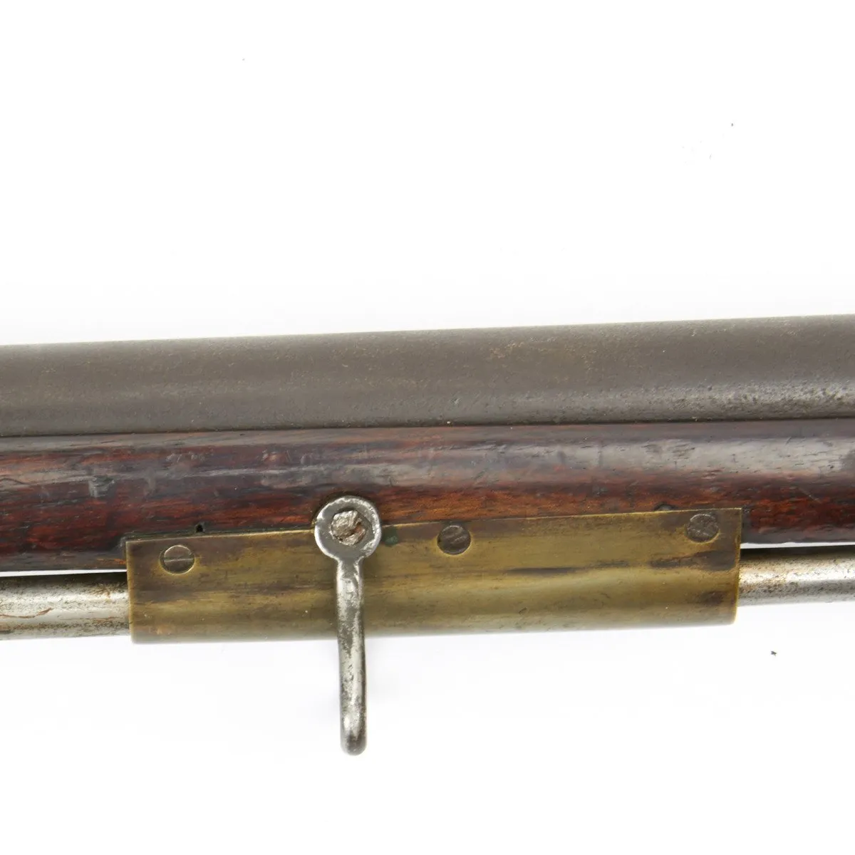 Original British Brown Bess Third Model Experimental Musket with Spear Bayonet