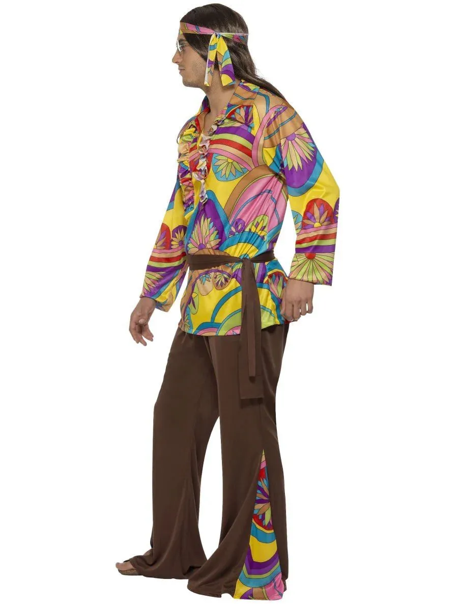 Psychedelic Hippy Man Costume