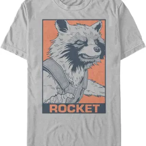 Rocket Raccoon Pop Art Avengers Endgame T-Shirt