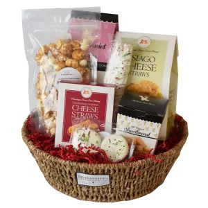 Santa Claus Gift Basket