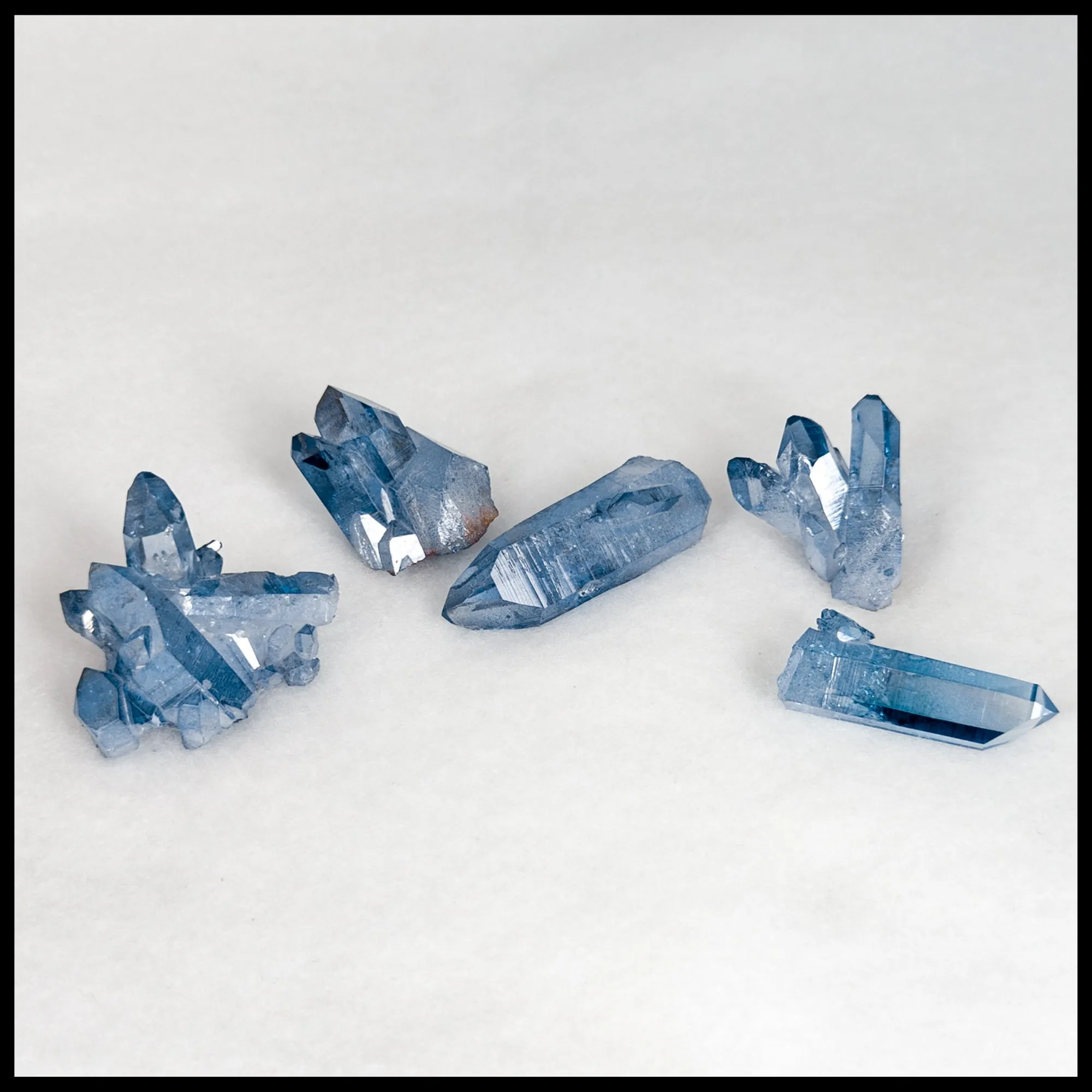 Sky Blue Mist Quartz Small Cluster