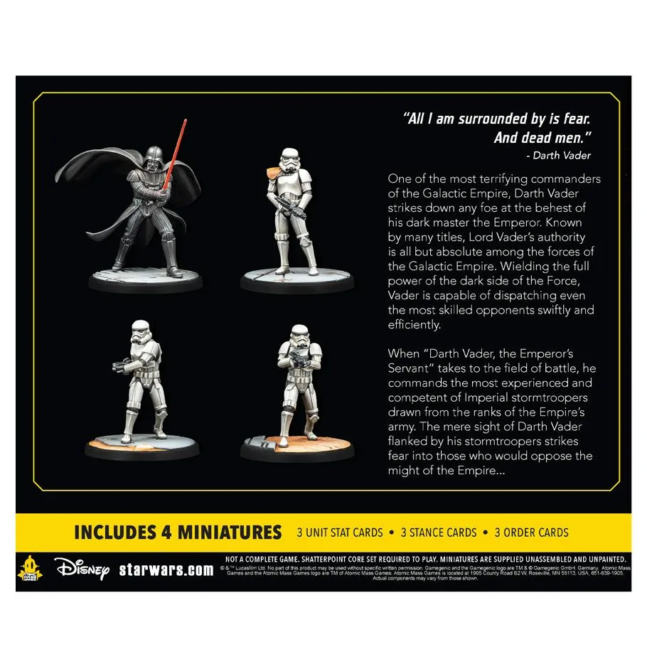 Star Wars Shatterpoint Squad Pack Fear and Dead Men