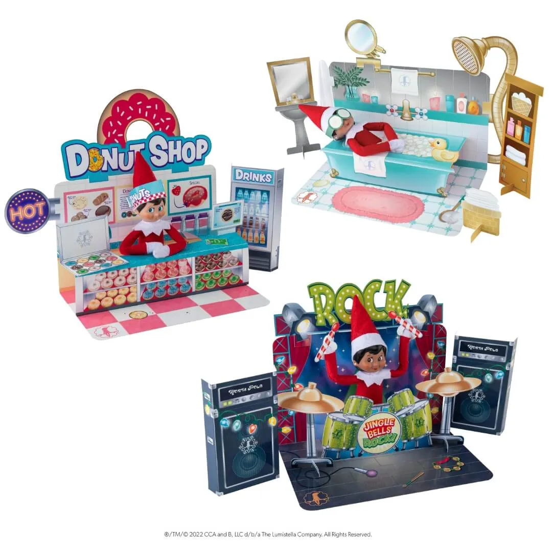 The Elf on the Shelf® Scout Elves at Play® Insta-Moment Pop-Ups (Series 2)