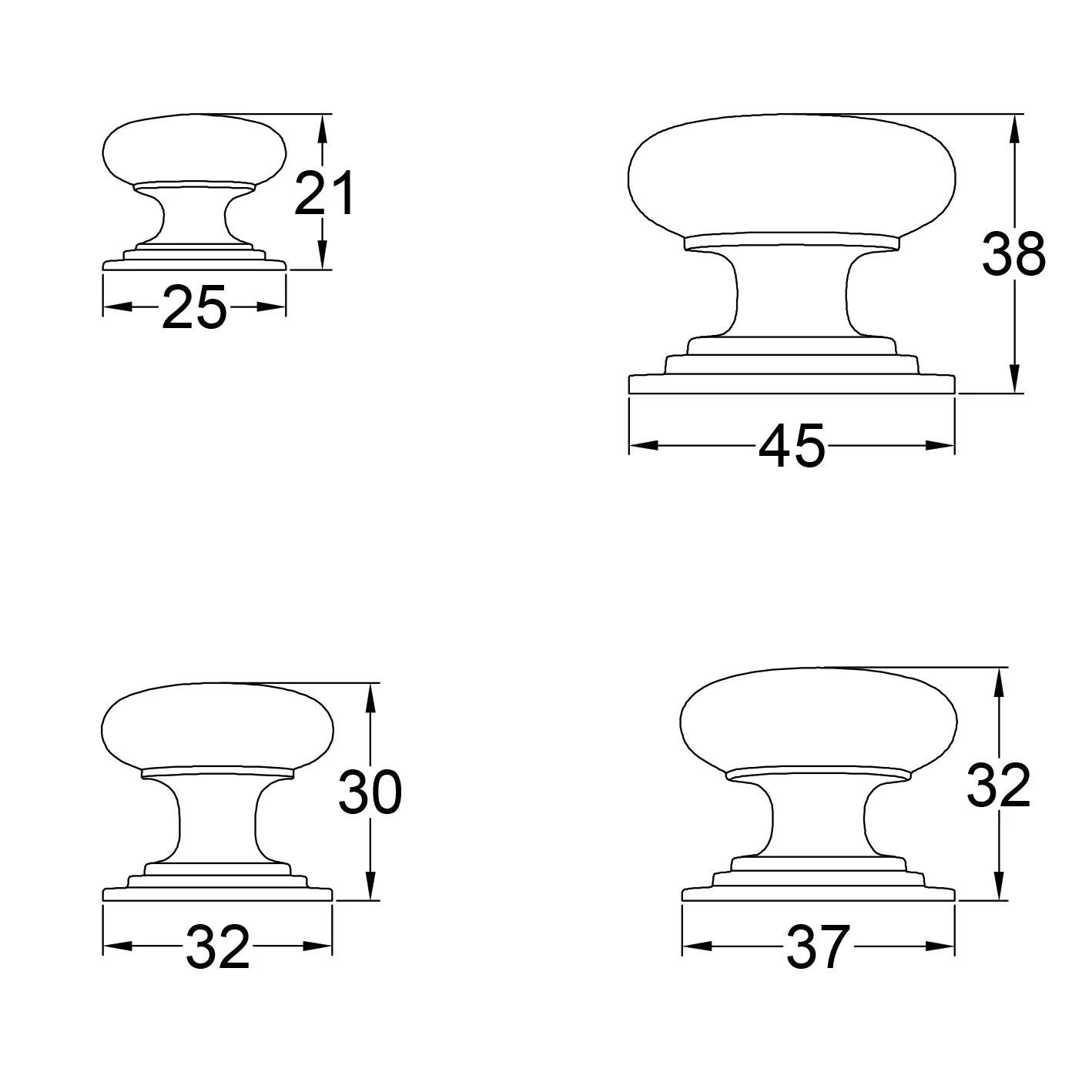 Victorian Cabinet Knobs