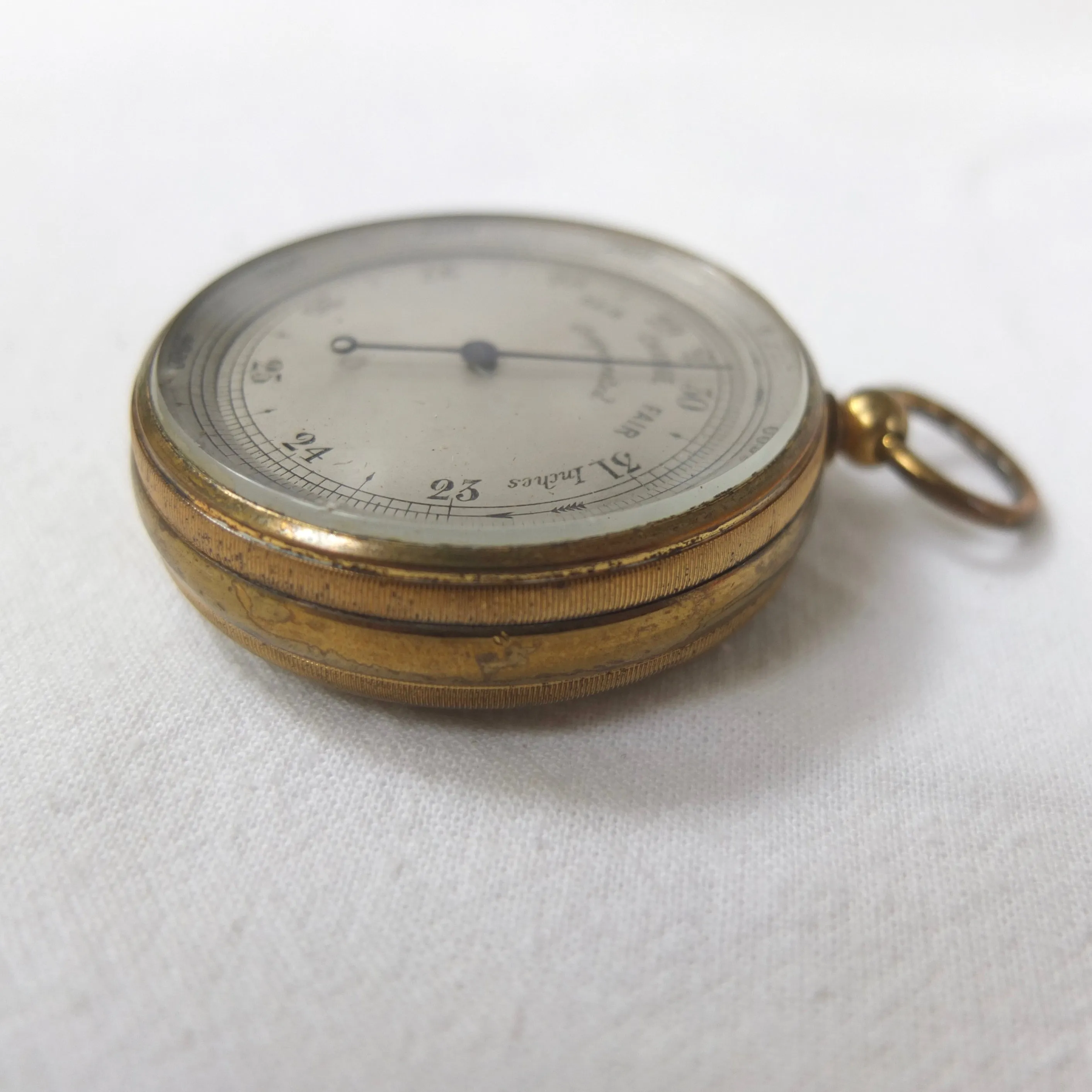 Victorian Pocket Altimeter Barometer c.1880