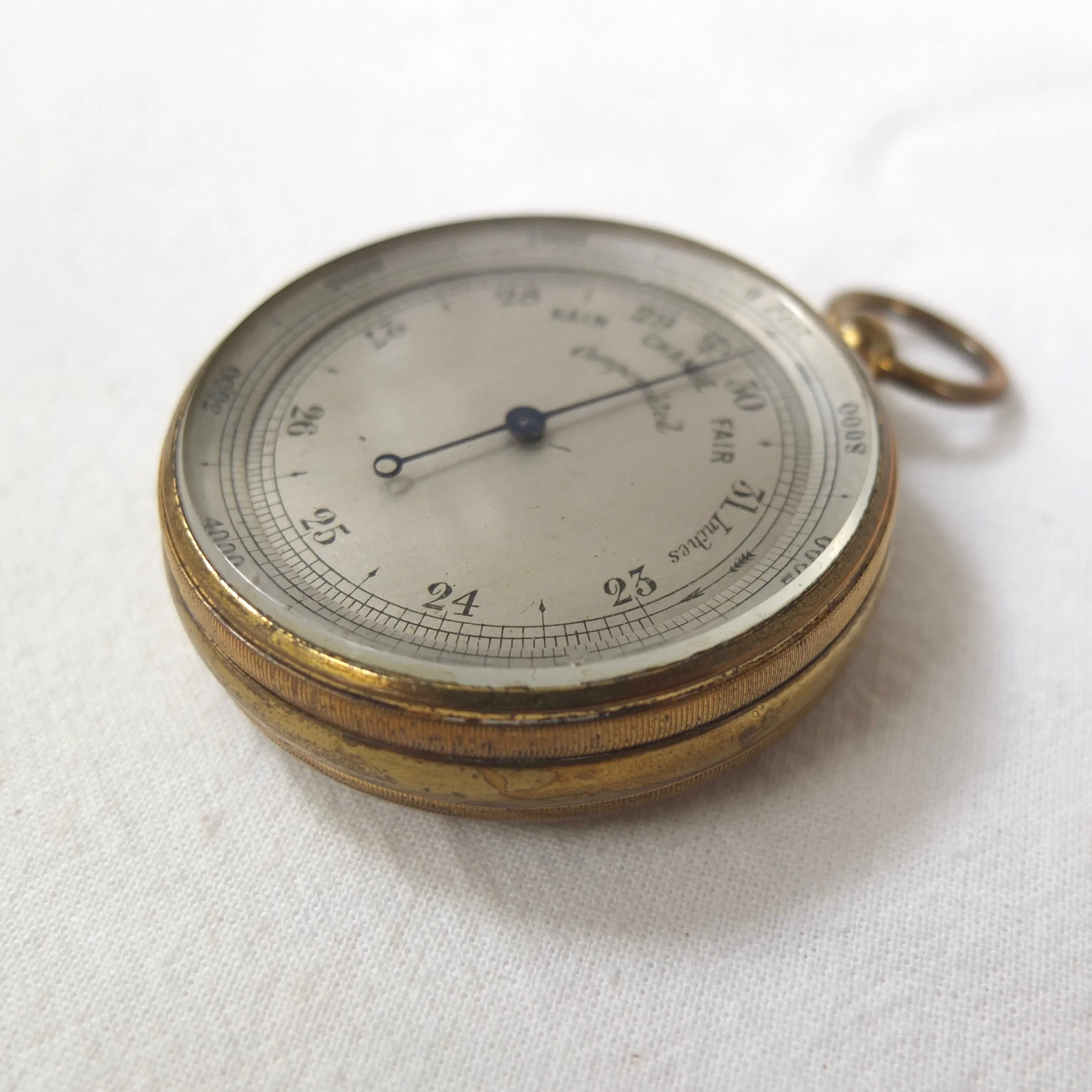 Victorian Pocket Altimeter Barometer c.1880