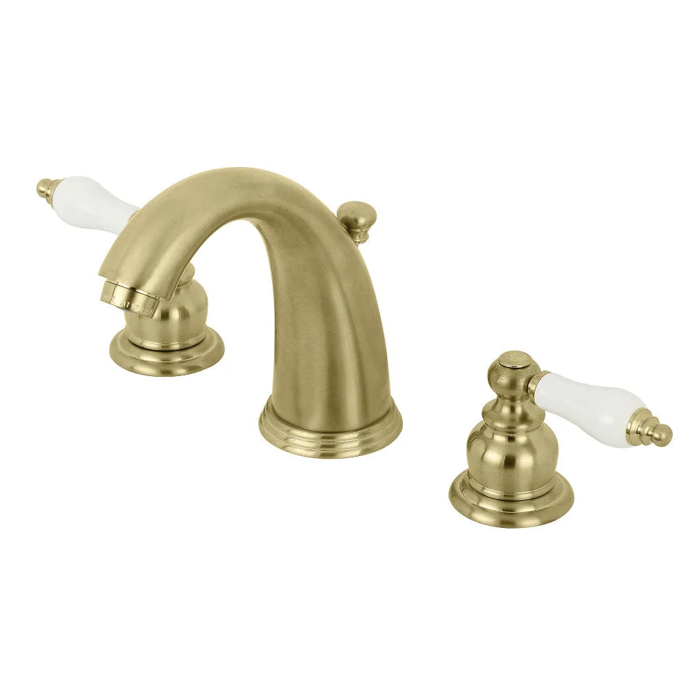 Victorian Two Handle 8 In. Two-handle 3-Hole Deck Mount Widespread Bathroom Sink Faucet