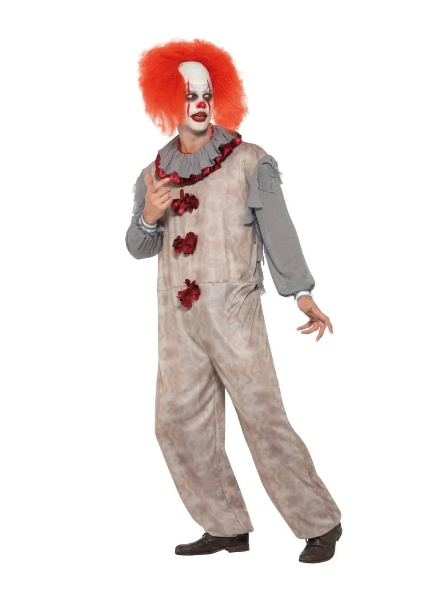 Vintage Clown Man Costume