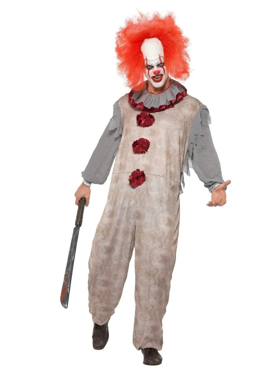 Vintage Clown Man Costume