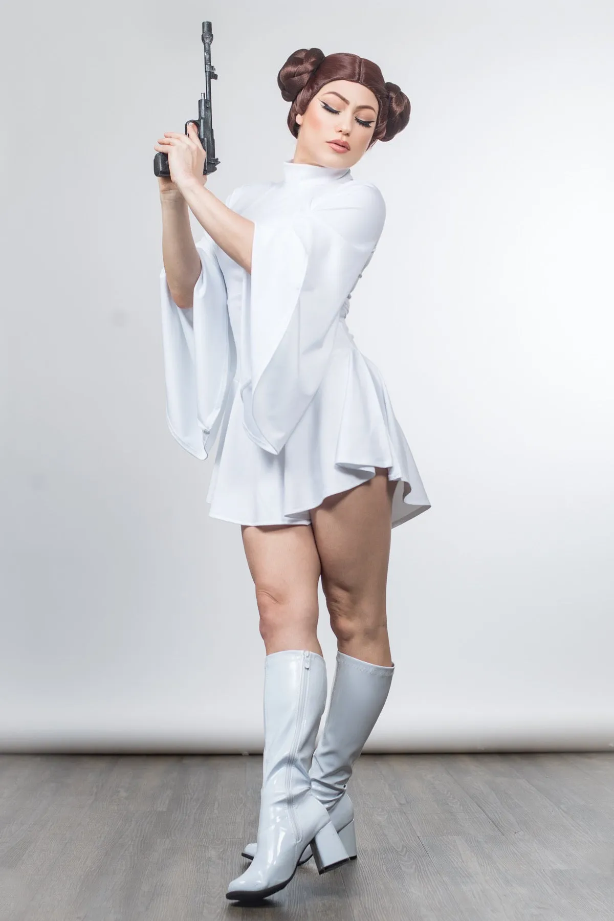 White Gogo Boots